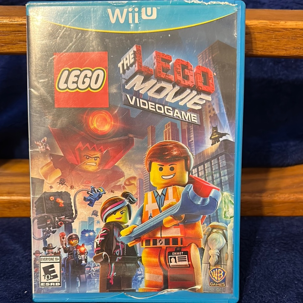 LEGO The LEGO Movie Videogame for Wii U - Blue Case